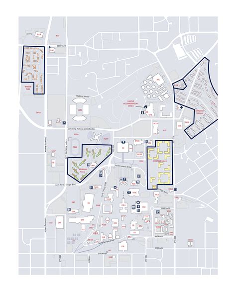 Byu Provo Campus Map – Map Vector