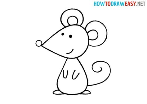 How to Draw a Mouse for Kids - Easy Step-by-Step Guide