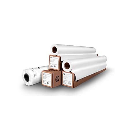 HP Poster Paper Roll Production Satin 24 x 300 White - Office Depot