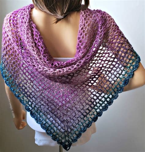 Simple Summertime Shawl | AllFreeCrochet.com