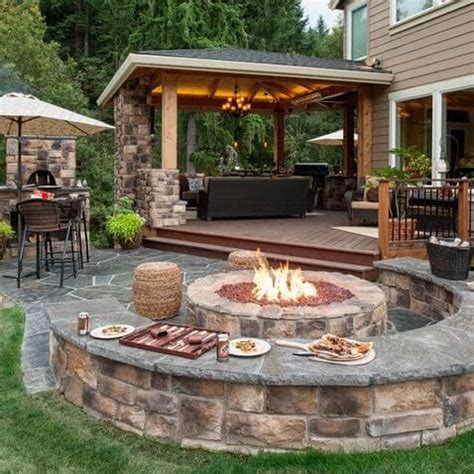 30 Patio Design Ideas for Your Backyard | Worthminer | Backyard seating ...