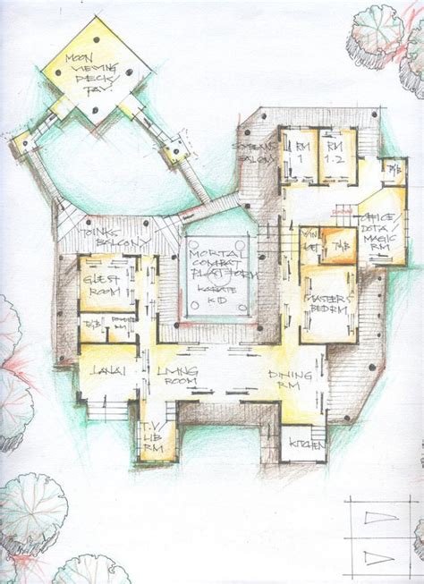 Amazing Traditional Japanese House Floor Plan Design Idea | Traditional ...