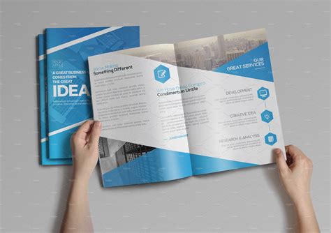 Smart Business Brochure | Brochure Templates ~ Creative Market