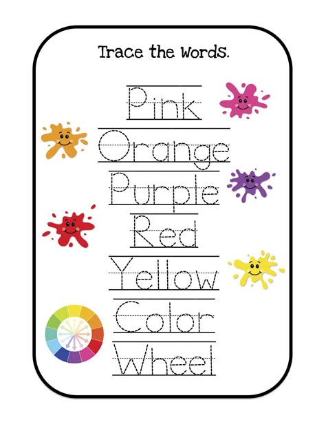 Learning Colors Printable ~ Preschool Printables