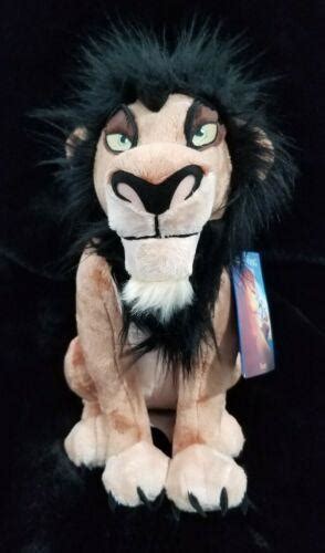 Lion King Scar Plush Stuffed Animal 15" Official Disney New With Tags ...