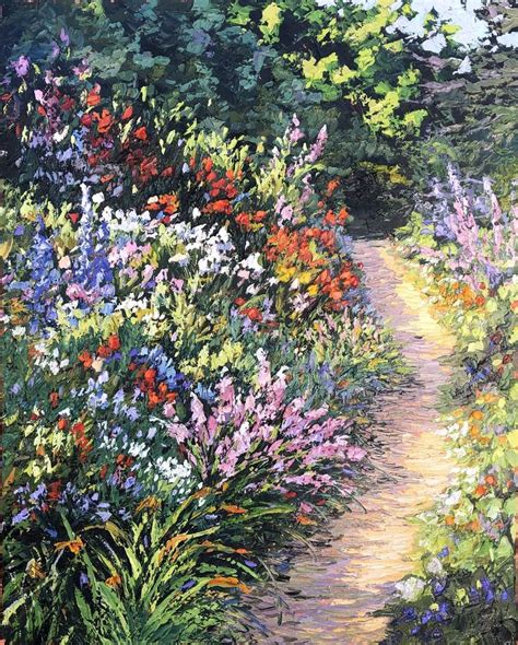 Garden Paintings Images | Fasci Garden