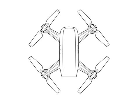 Drone Illustration by simplylinesin #artwork #vector