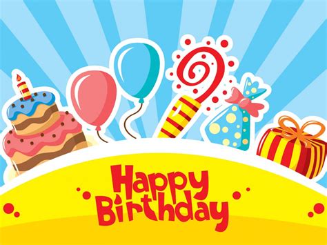 Happy Birthday Template For Powerpoint