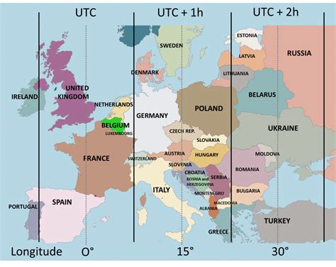 The Belgian timezone and the daylight time saving system – Royal ...