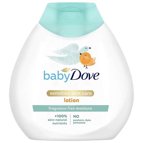 Dove Baby Sensitive Skin Care Fragrance Free Lotion 200ml - Branded ...