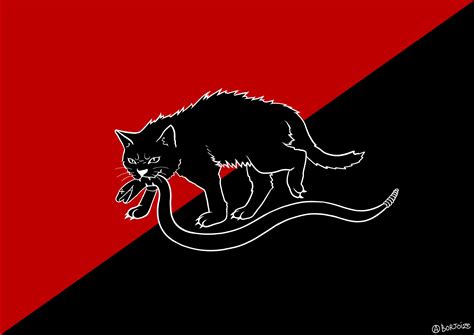 Anarcho Syndicalist Flag