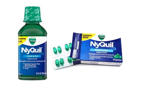 NyQuil: Ingredients, Uses, Dosage, Side Effects, Reviews - Meds Safety