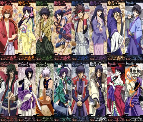 Rurouni Kenshin Characters by Narusailor on DeviantArt