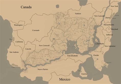 Made a RDR3 Concept Map (Could fit civil war, or mafia setting, made ...