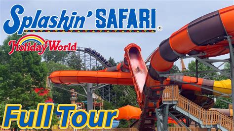 Splashin' Safari at Holiday World | Full Tour | August 2022 - YouTube