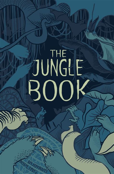 The jungle book | Jungle book, Book cover illustration, Fantasy book covers