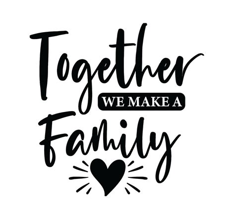 Together We Make a Family SVG Family Sayings SVG Family - Etsy UK