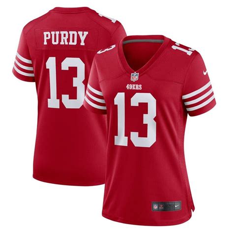 Nike Brock Purdy Scarlet San Francisco 49ers Game Player Jersey | ModeSens