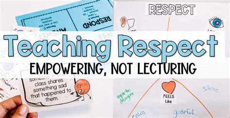 Respect Lesson and Activities - The Responsive Counselor