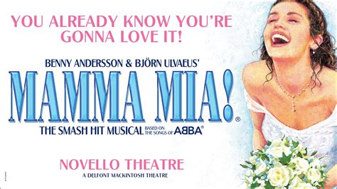 MAMMA MIA! at Novello Theatre in London's West End