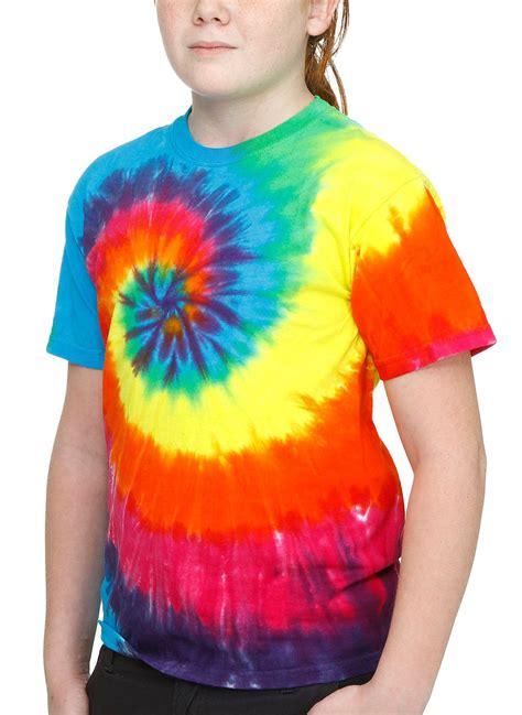 Rainbow Spiral Tie Dye Toddler T-shirt – Bewild