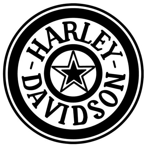 Sticker autocollant, Harley Davidson Étoile Logo ★ Sticker autocollant ...