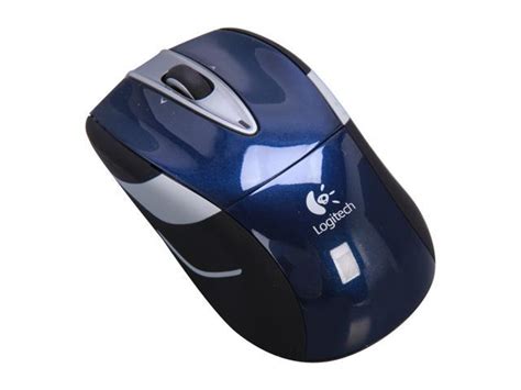 Logitech Wireless Mouse M525 - Navy / Grey - Newegg.com