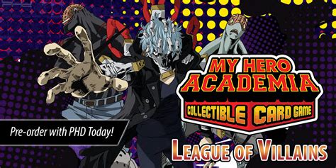 My Hero Academia CCG, Series 4: League of Villains — Jasco Games - PHD ...