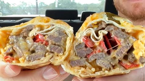 Taco Bell's Double Steak Grilled Cheese Burrito Is Turning Heads