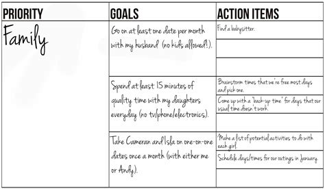 Goal Setting Worksheet