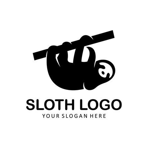 sloth vector logo 8688054 Vector Art at Vecteezy