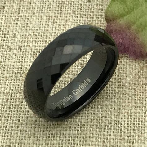 6mm Personalized Tungsten Ring Custom Engraved Ring Promise - Etsy