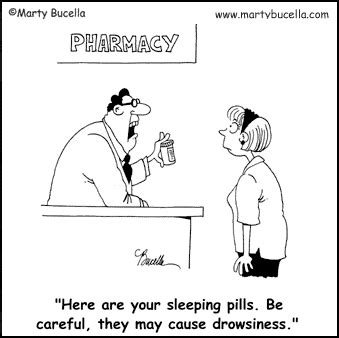 Pharmacist & Pharmacy Cartoons by Marty Bucella