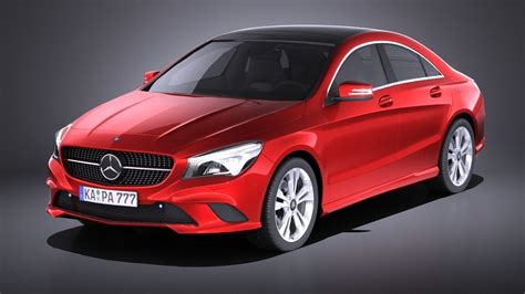 3D model Mercedes-Benz CLA-class 2014 VRAY | CGTrader