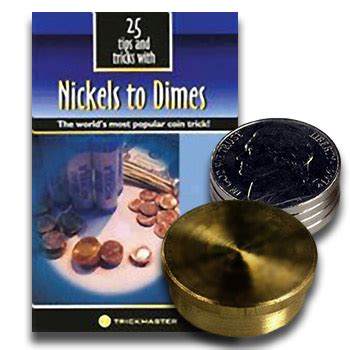 Nickels To Dimes Deluxe With Booklet Coin Trick - Fast Shipping ...