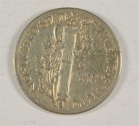 1942/1 MERCURY DIME, VF RARE!