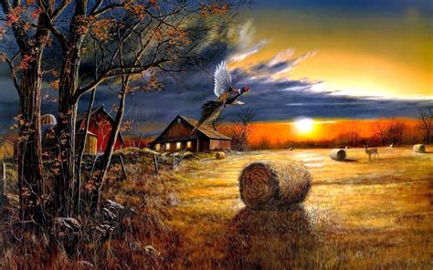 Farm Sunset Wallpapers - Top Free Farm Sunset Backgrounds - WallpaperAccess