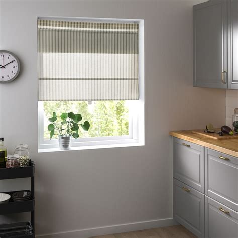 Roman Shades - Striped & Solid Roman Blinds - IKEA