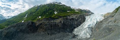 Exit Glacier in Seward, Alaska. Stock Photo - Image of global, harding ...