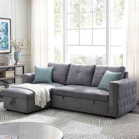 Buy Tulib Reversible Sectional er Sofa with Storage Chaise, L-Shape ...