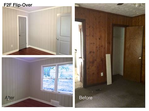 Tongue and Groove Paneling Painted