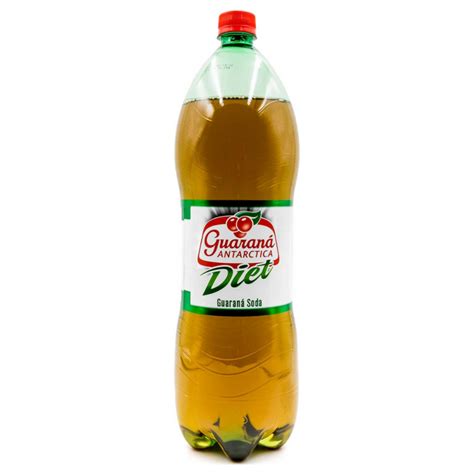 Guaraná Antarctica, The Brazilian Original Guaraná Soda, Diet, 2 Liter ...