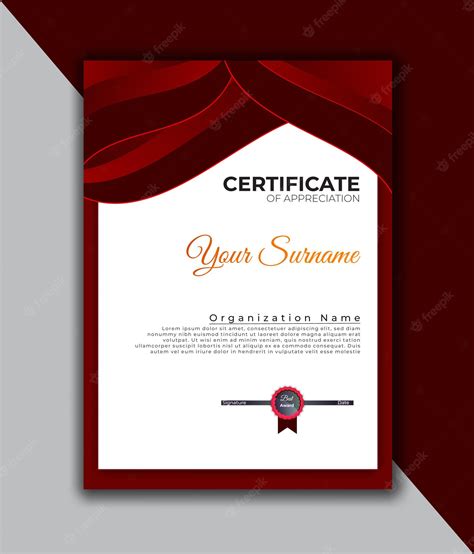 Premium Vector | Certificate design diploma modern diploma