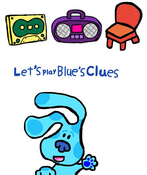 Let's play Blue's Clues Sound Book by Alexanderbex on DeviantArt