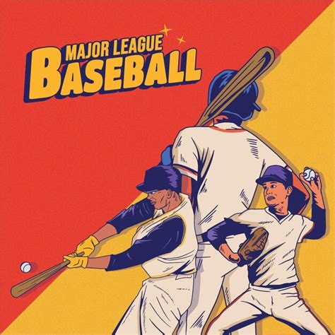 Premium Vector | Major League Baseball