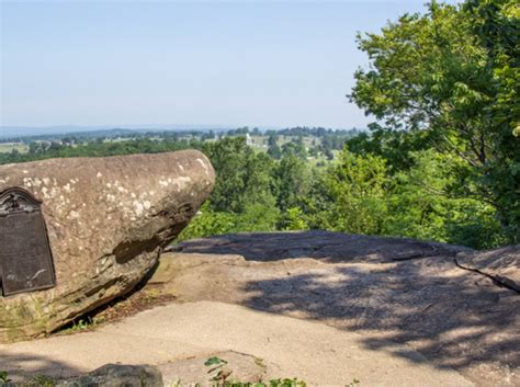 Little Round Top Then and Now - Gettysburg National Military Park (U.S ...