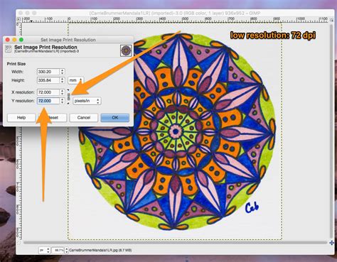 What are high and low resolution images? | Artist Strong