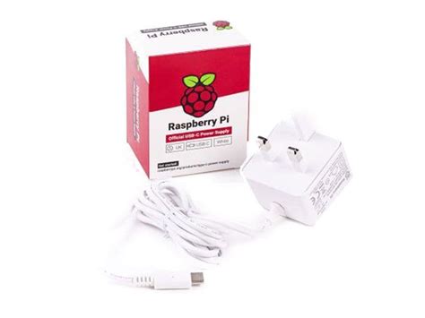 Raspberry Pi 4 Power Supply 15.3W USB-C - Kuriosity