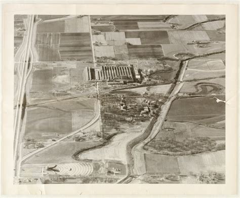 Aerial view of the Topeka Juvenile Correctional Facility in Topeka ...