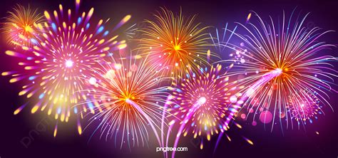 Firework Celebration Party New Year Background, Firework Vector ...